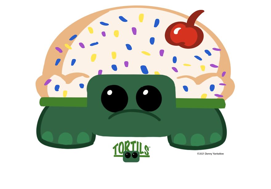 I Created A Series Of Turtles And Tortoises With Different Themed Shells Called Tortils I Created A Series Of Turtles And Tortoises With Different Themed Shells Called Tortils