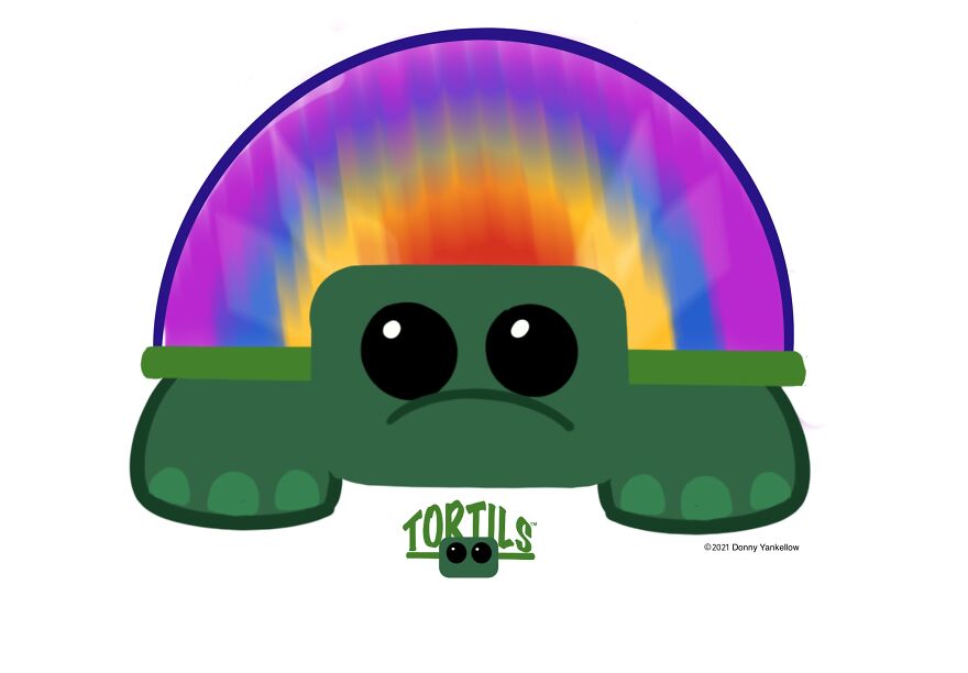 I Created A Series Of Turtles And Tortoises With Different Themed Shells Called Tortils I Created A Series Of Turtles And Tortoises With Different Themed Shells Called Tortils