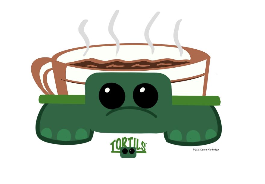 I Created A Series Of Turtles And Tortoises With Different Themed Shells Called Tortils I Created A Series Of Turtles And Tortoises With Different Themed Shells Called Tortils