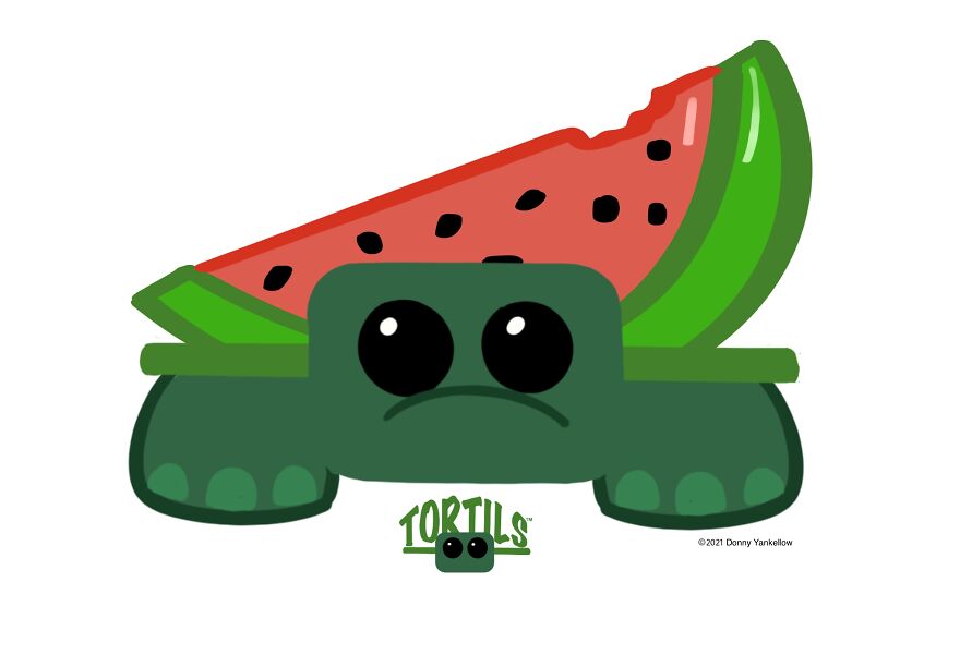 I Created A Series Of Turtles And Tortoises With Different Themed Shells Called Tortils I Created A Series Of Turtles And Tortoises With Different Themed Shells Called Tortils