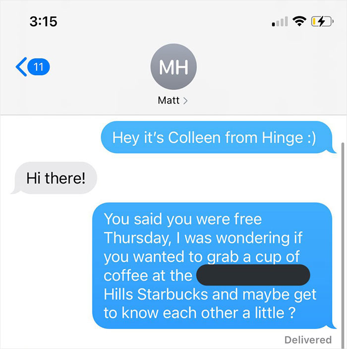 Woman Goes Viral On Twitter For Showing A Dramatic Message A Guy Sent Her When She Suggested To Meet At Starbucks For Their First Date