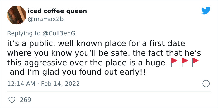 Woman Goes Viral On Twitter For Showing A Dramatic Message A Guy Sent Her When She Suggested To Meet At Starbucks For Their First Date