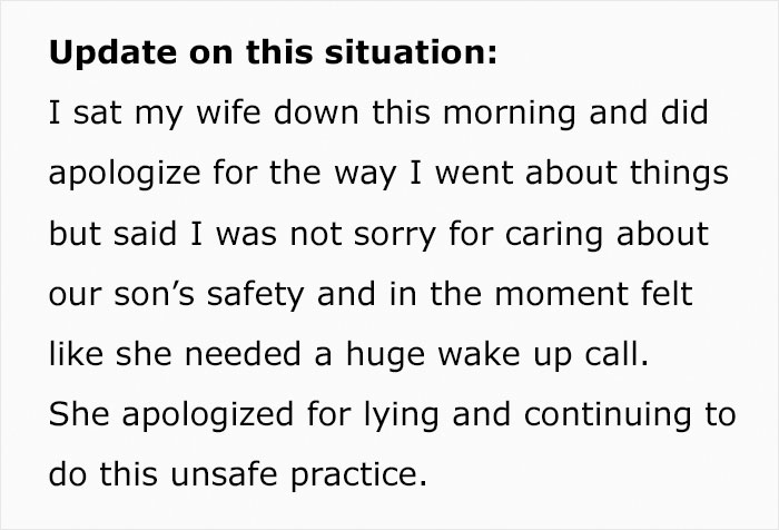 Irresponsible Wife Keeps Leaving Her Son Alone In An Unlocked Car, Husband Takes Him Away While She’s In A Gas Station To Teach Her A Lesson Irresponsible Wife Keeps Leaving Her Son Alone In An Unlocked Car, Husband Takes Him Away While She’s In A Gas Station To Teach Her A Lesson