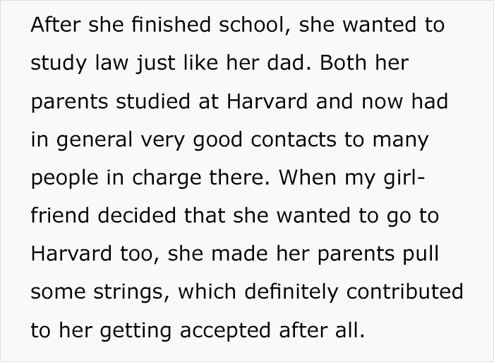 Ivy League Girlfriend Looks Down On Lower-Pay Workers, Gets Reminded How Privileged She Is By Partner And Causes A Scene Ivy League Girlfriend Looks Down On Lower-Pay Workers, Gets Reminded How Privileged She Is By Partner And Causes A Scene
