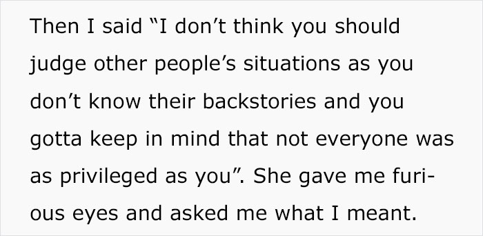 Ivy League Girlfriend Looks Down On Lower-Pay Workers, Gets Reminded How Privileged She Is By Partner And Causes A Scene Ivy League Girlfriend Looks Down On Lower-Pay Workers, Gets Reminded How Privileged She Is By Partner And Causes A Scene