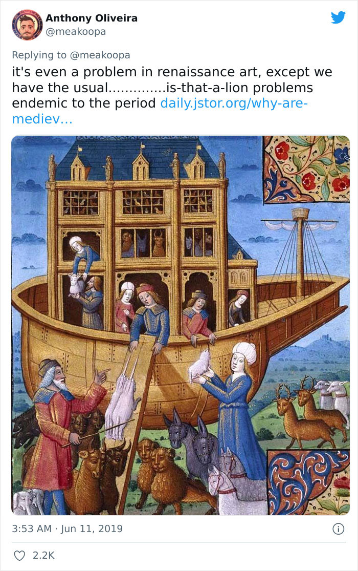 “The Error Is Systemic To The Genre, It Seems”: Writer Reveals How Noah’s Ark Illustrations Frequently Have Gay Pairs Of Animals