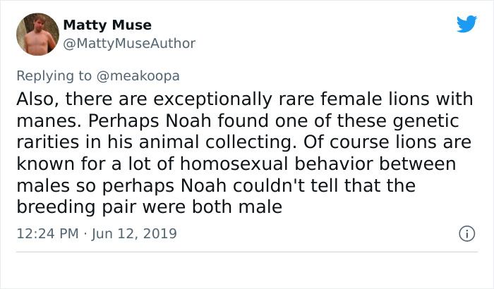 “The Error Is Systemic To The Genre, It Seems”: Writer Reveals How Noah’s Ark Illustrations Frequently Have Gay Pairs Of Animals