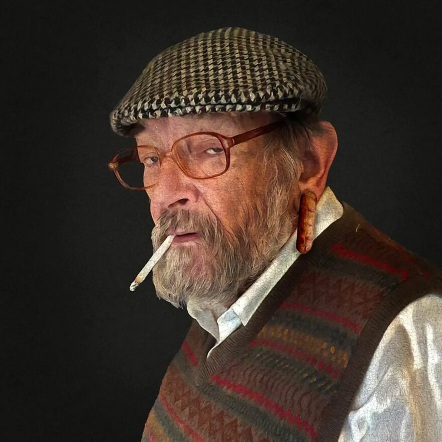 Son Tries To Make People Laugh By Photoshopping His Dad Into Famous Paintings (23 Pics) Son Tries To Make People Laugh By Photoshopping His Dad Into Famous Paintings (23 Pics)