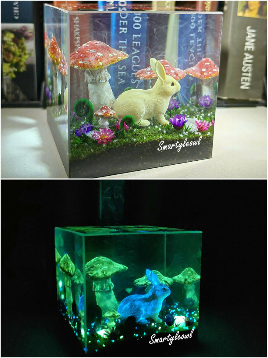 I Reveal Miniature Landscapes Encapsulated In Resin (9 Pics) I Reveal Miniature Landscapes Encapsulated In Resin (9 Pics)