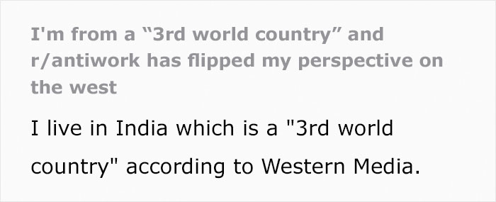 Person From A “3rd World Country” Reveals How Working Conditions In The US Ruined His American Dream Completely Person From A “3rd World Country” Reveals How Working Conditions In The US Ruined His American Dream Completely