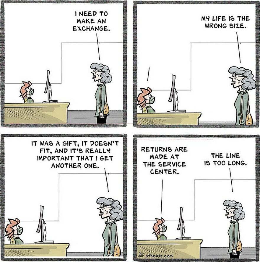 Artist Creates Humorous Comics That Retail Workers And Regular People Will Probably Relate To (30 New Pics) Artist Creates Humorous Comics That Retail Workers And Regular People Will Probably Relate To (30 New Pics)