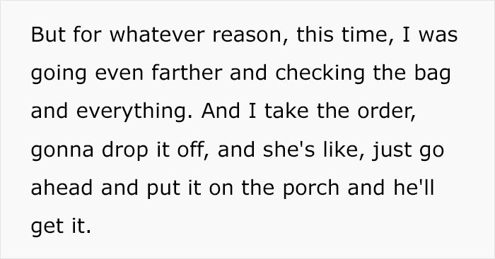 Delivery Person Followed Her Instincts And Ended Up Saving A Customer From A Gas Leak In His House Delivery Person Followed Her Instincts And Ended Up Saving A Customer From A Gas Leak In His House