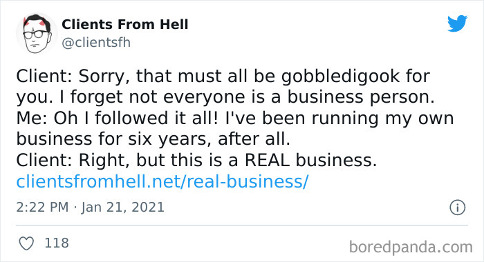 Freelancers Anonymously Share Stories Of ‘Clients From Hell’, And Here Are 50 Of The Worst Ones (New Pics) Freelancers Anonymously Share Stories Of ‘Clients From Hell’, And Here Are 50 Of The Worst Ones (New Pics)