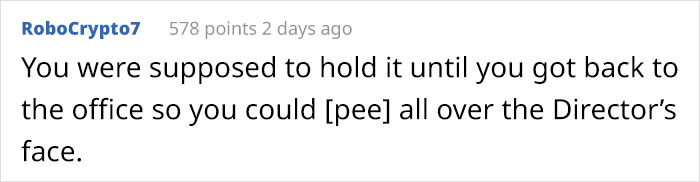 Insurance Agent Gets Fired For Using A Client’s Restroom, Takes Revenge By Informing Them About The Situation So They Cancel Their Policy Insurance Agent Gets Fired For Using A Client’s Restroom, Takes Revenge By Informing Them About The Situation So They Cancel Their Policy