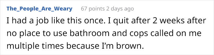 Insurance Agent Gets Fired For Using A Client’s Restroom, Takes Revenge By Informing Them About The Situation So They Cancel Their Policy Insurance Agent Gets Fired For Using A Client’s Restroom, Takes Revenge By Informing Them About The Situation So They Cancel Their Policy