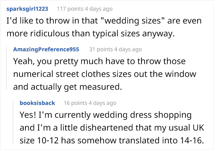 Bride Says She Wants To Drop Her Sister As A Bridesmaid Because She Won’t Wear A Dress Her Size, Asks The Internet What To Do Bride Says She Wants To Drop Her Sister As A Bridesmaid Because She Won’t Wear A Dress Her Size, Asks The Internet What To Do