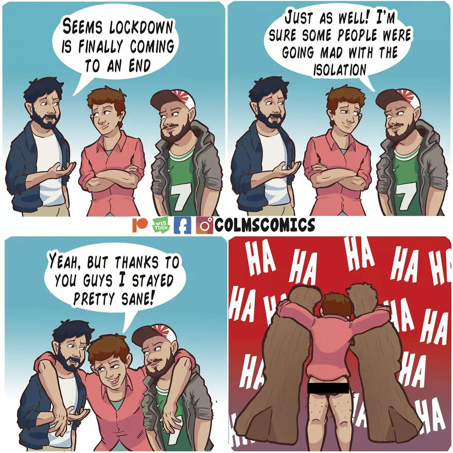 40 Comics With Absurd Situations And Unexpected Endings By This Artist