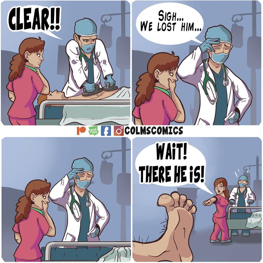 40 Comics With Absurd Situations And Unexpected Endings By This Artist