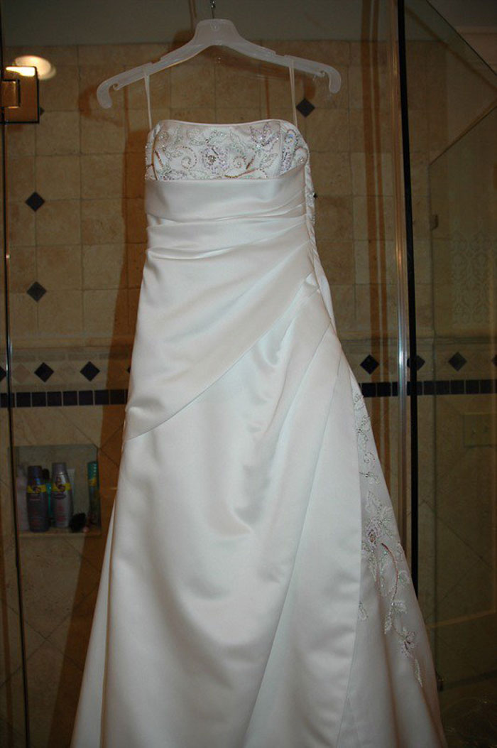 Woman Wonders If She’s The Jerk For Causing Newlyweds To Be Taken To A Police Station After The Bride Gets Caught Wearing Her Husband’s Ex-Wife’s Dress Woman Wonders If She’s The Jerk For Causing Newlyweds To Be Taken To A Police Station After The Bride Gets Caught Wearing Her Husband’s Ex-Wife’s Dress