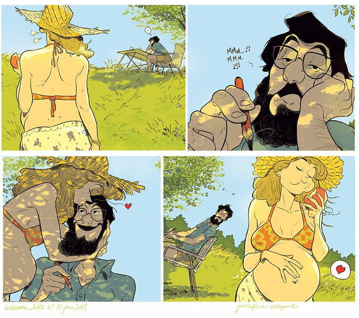 Artist Perfectly Captures The Essence Of A Loving Family (30 Illustrations) Artist Perfectly Captures The Essence Of A Loving Family (30 Illustrations)