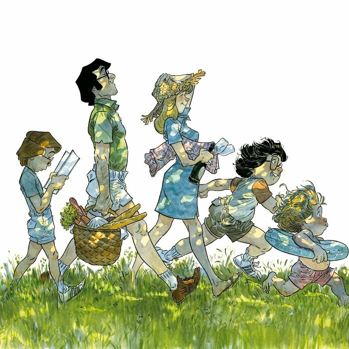 Artist Perfectly Captures The Essence Of A Loving Family (30 Illustrations) Artist Perfectly Captures The Essence Of A Loving Family (30 Illustrations)