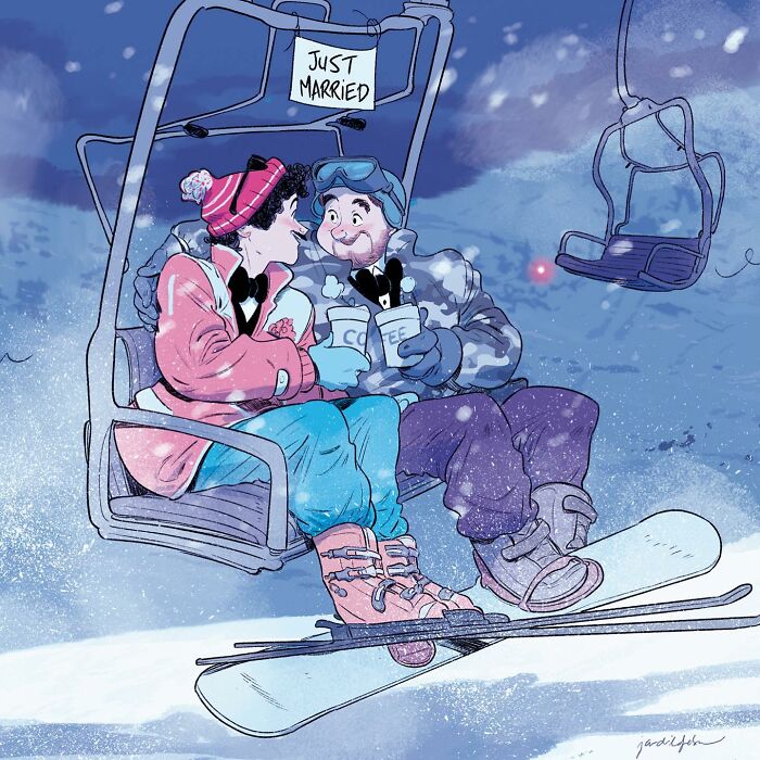 Artist Perfectly Captures The Essence Of A Loving Family (30 Illustrations) Artist Perfectly Captures The Essence Of A Loving Family (30 Illustrations)