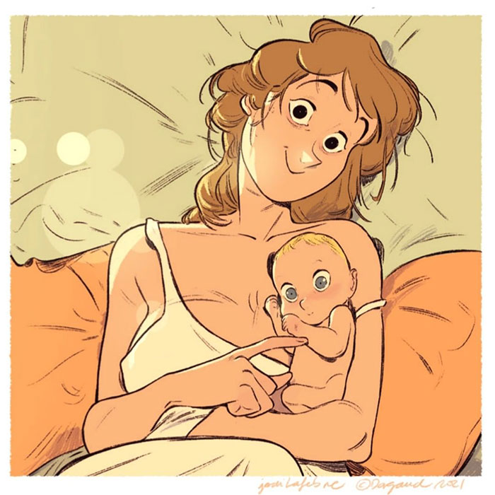 Artist Perfectly Captures The Essence Of A Loving Family (30 Illustrations) Artist Perfectly Captures The Essence Of A Loving Family (30 Illustrations)