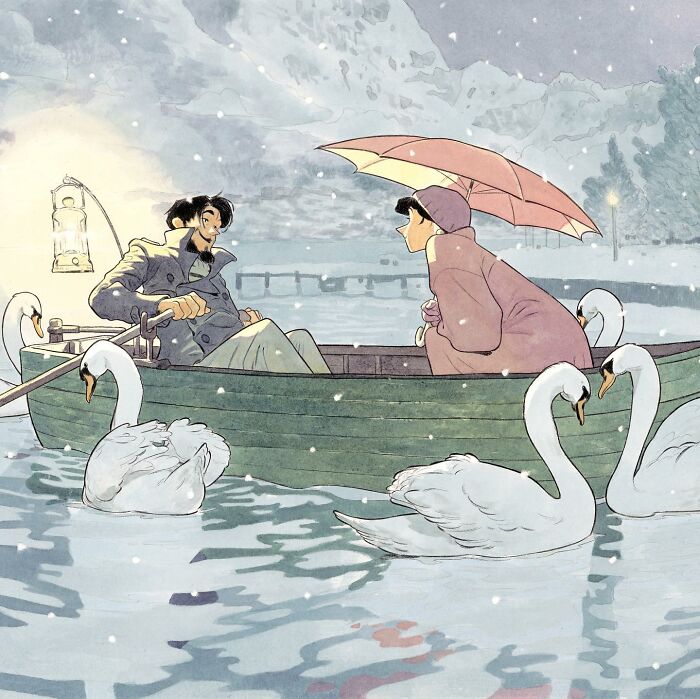 Artist Perfectly Captures The Essence Of A Loving Family (30 Illustrations) Artist Perfectly Captures The Essence Of A Loving Family (30 Illustrations)