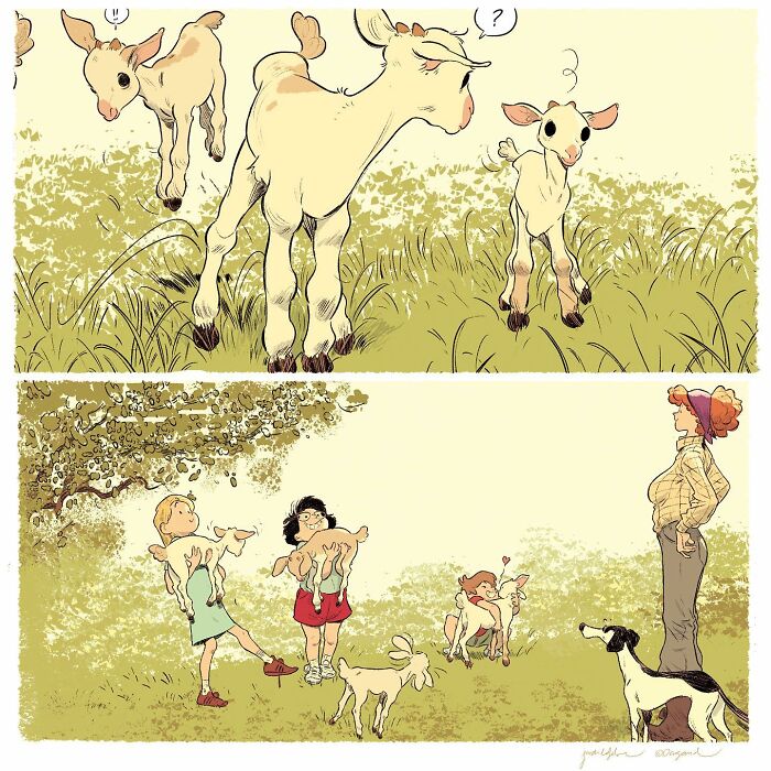 Artist Perfectly Captures The Essence Of A Loving Family (30 Illustrations) Artist Perfectly Captures The Essence Of A Loving Family (30 Illustrations)