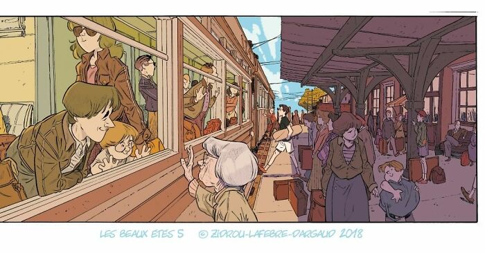 Artist Perfectly Captures The Essence Of A Loving Family (30 Illustrations) Artist Perfectly Captures The Essence Of A Loving Family (30 Illustrations)