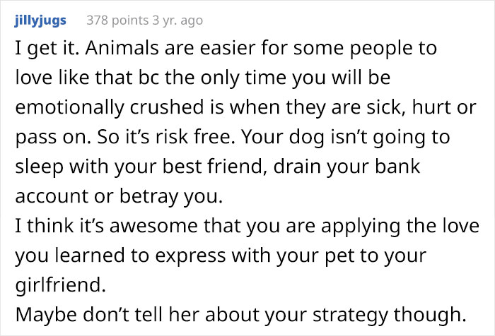 Girlfriend Complained That BF Isn’t Affectionate Enough, He Fixed The Issue By Treating Her Like A Dog, And The Internet Doesn’t Know What To Think Anymore Girlfriend Complained That BF Isn’t Affectionate Enough, He Fixed The Issue By Treating Her Like A Dog, And The Internet Doesn’t Know What To Think Anymore