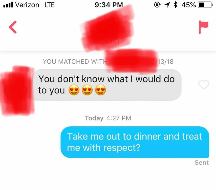 50 Times Tinder Matches Sent Such Awkward And Hilarious Messages, People Had To Submit Them To This Instagram Account 50 Times Tinder Matches Sent Such Awkward And Hilarious Messages, People Had To Submit Them To This Instagram Account