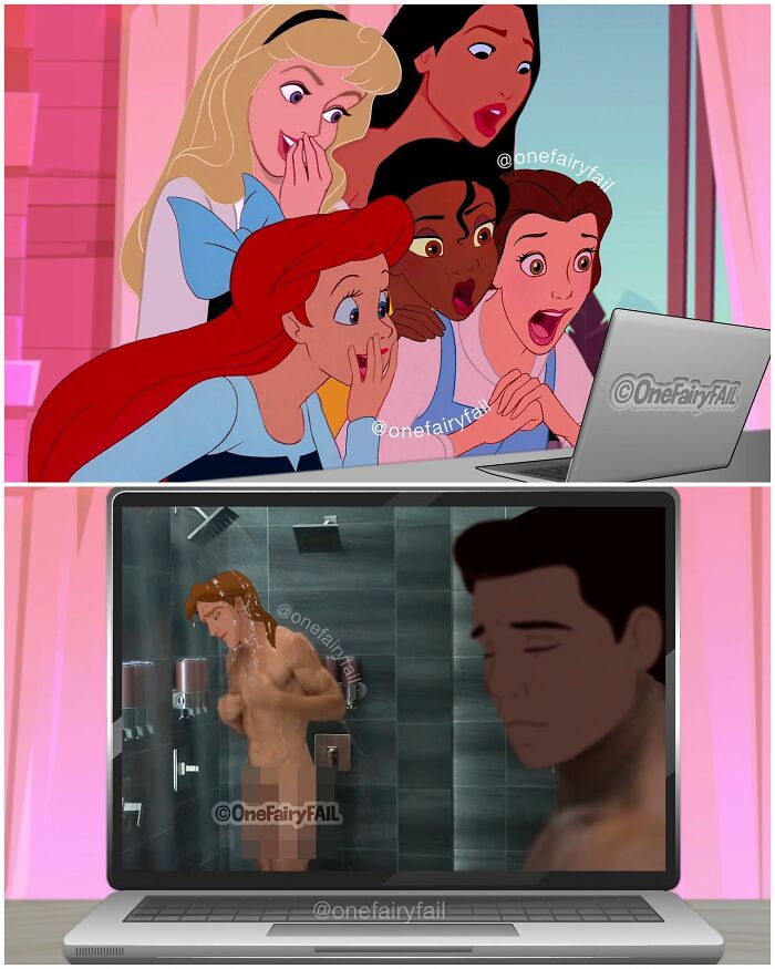 Artist Modernizes Disney Characters By Placing Them In All Sorts Of Interesting Scenarios (30 Pics) Artist Modernizes Disney Characters By Placing Them In All Sorts Of Interesting Scenarios (30 Pics)