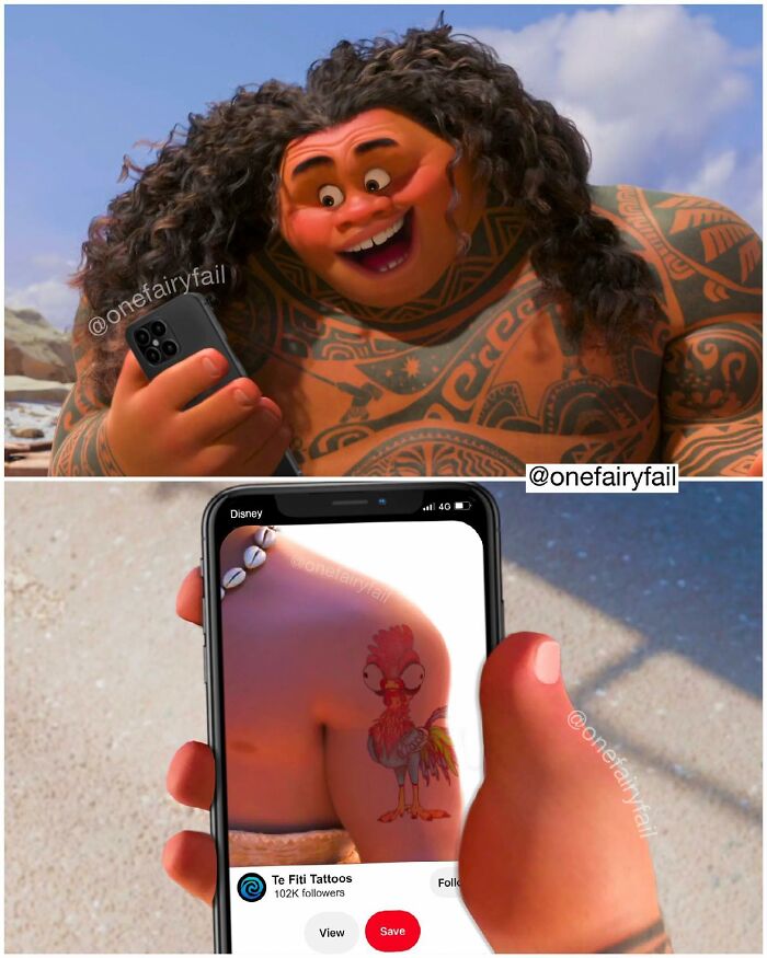 Artist Modernizes Disney Characters By Placing Them In All Sorts Of Interesting Scenarios (30 Pics) Artist Modernizes Disney Characters By Placing Them In All Sorts Of Interesting Scenarios (30 Pics)