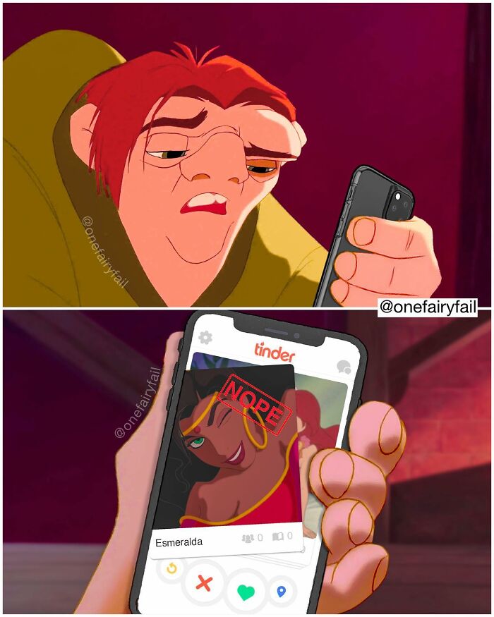 Artist Modernizes Disney Characters By Placing Them In All Sorts Of Interesting Scenarios (30 Pics) Artist Modernizes Disney Characters By Placing Them In All Sorts Of Interesting Scenarios (30 Pics)