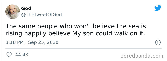 40 Of The Most Savage Things God Has Said On Twitter (New Pics) 40 Of The Most Savage Things God Has Said On Twitter (New Pics)