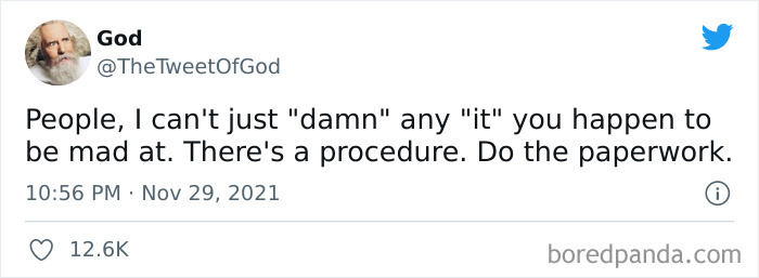 40 Of The Most Savage Things God Has Said On Twitter (New Pics) 40 Of The Most Savage Things God Has Said On Twitter (New Pics)