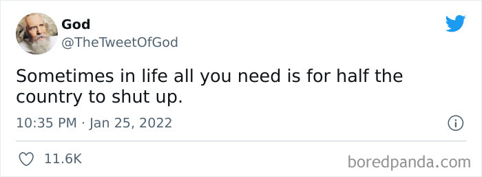 40 Of The Most Savage Things God Has Said On Twitter (New Pics) 40 Of The Most Savage Things God Has Said On Twitter (New Pics)