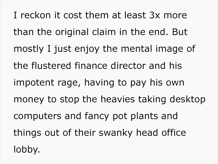 Woman Comes Up With Pro Revenge By Hiring A Bailiff After UPS Damages Her Package And Keeps Refusing To Compensate For It Woman Comes Up With Pro Revenge By Hiring A Bailiff After UPS Damages Her Package And Keeps Refusing To Compensate For It