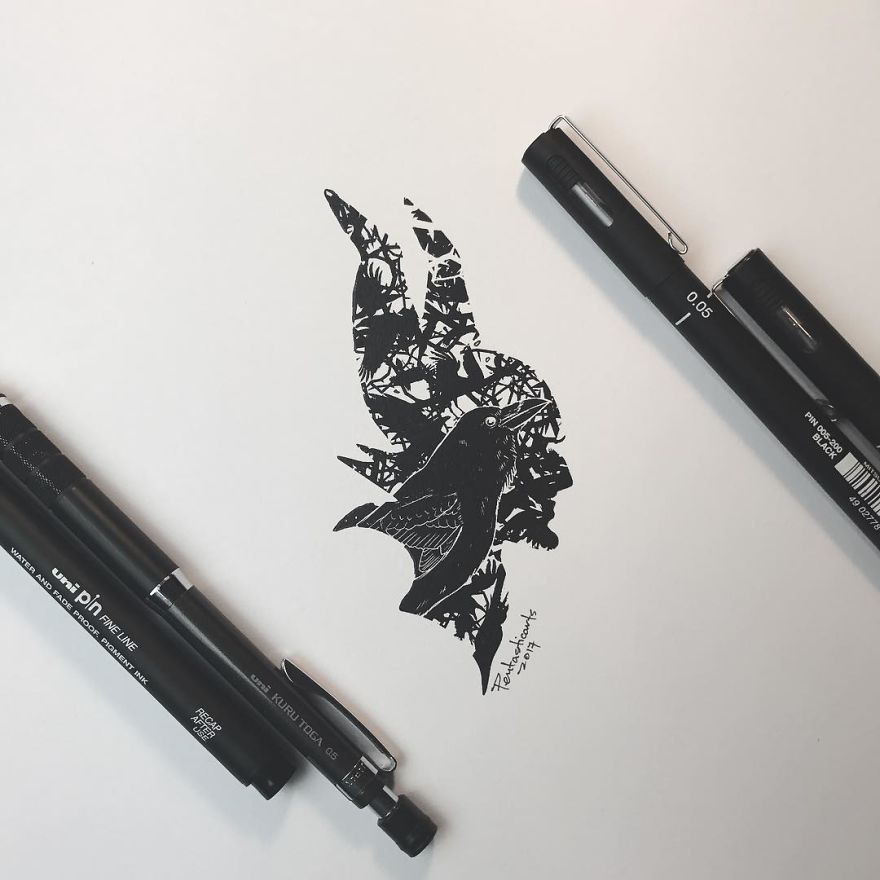 My 30 Surreal Illustrations That Have A Hidden Meaning If You Look Closely My 30 Surreal Illustrations That Have A Hidden Meaning If You Look Closely