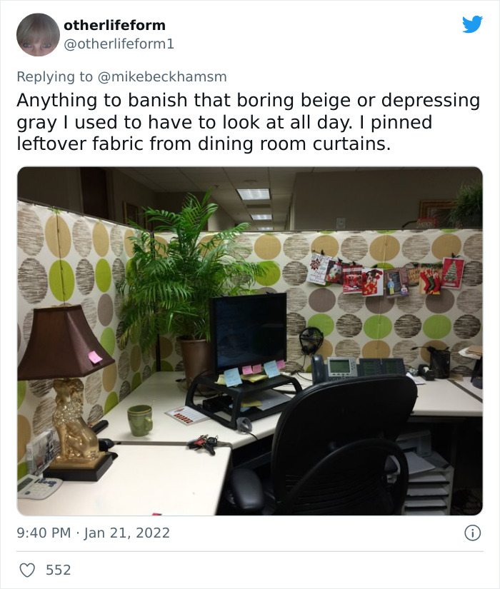 30 Times Staff Transformed Their Lifeless Office Cubicles Into Something Wonderful 30 Times Staff Transformed Their Lifeless Office Cubicles Into Something Wonderful