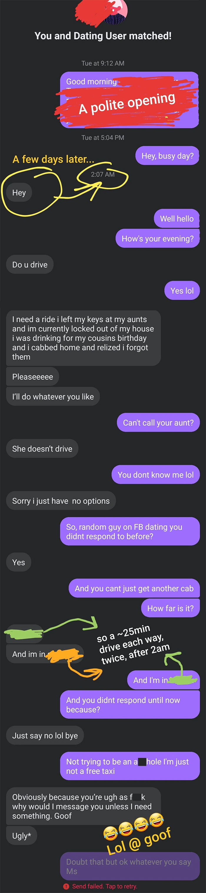 30 Horrible Dates Whose Entitlement Is Through The Roof 30 Horrible Dates Whose Entitlement Is Through The Roof