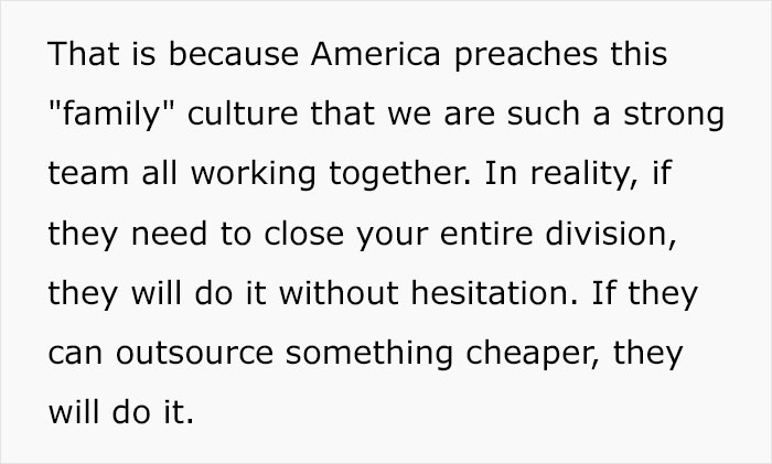 “You Are Not ‘Family’ To Your Company”: Online Users Discuss Whether You Should Put Your Job’s Needs Before Your Own
