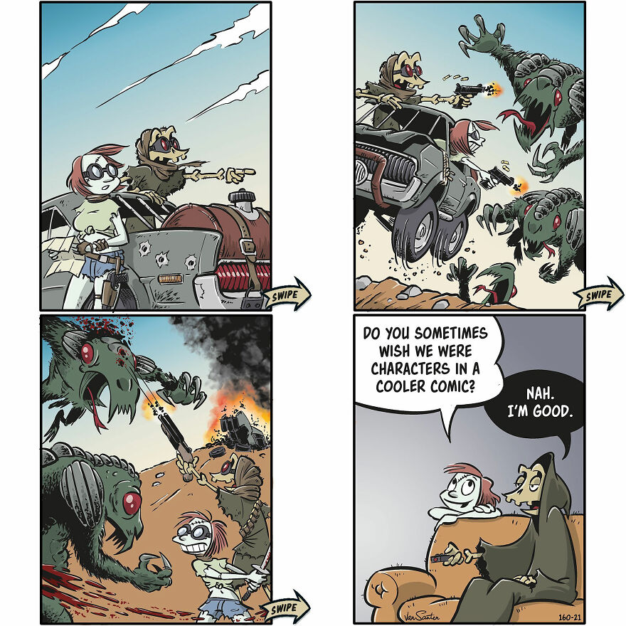 This Artist Creates Funny Comics About The Afterlife, And Here Are The Newest 30 Comics This Artist Creates Funny Comics About The Afterlife, And Here Are The Newest 30 Comics