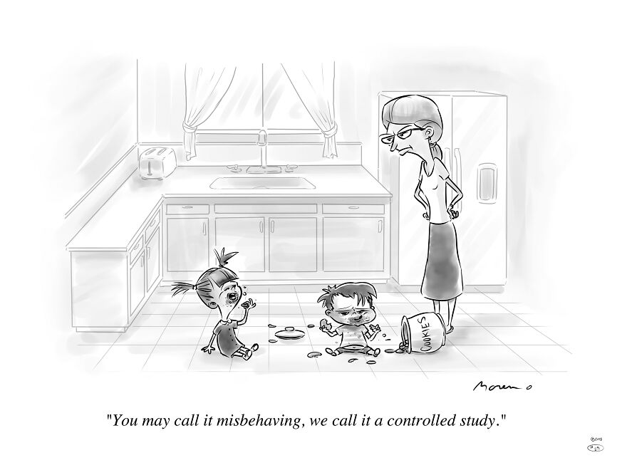 25 Absurd-Yet-Funny Cartoons I&#8217;ve Made That Got Rejected By &#8220;The New Yorker&#8221; (New Pics)