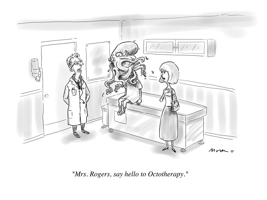 25 Absurd-Yet-Funny Cartoons I&#8217;ve Made That Got Rejected By &#8220;The New Yorker&#8221; (New Pics)