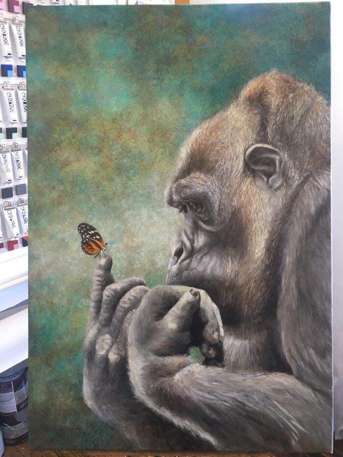 Hey Pandas, Post Your Favorite Drawing Or Painting You Have Done (Closed)