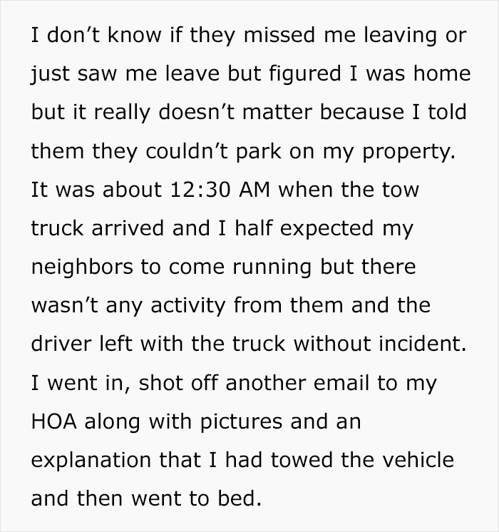 Entitled Neighbor Keeps Parking Car In This Woman’s Driveway, She Gets His Car Towed Entitled Neighbor Keeps Parking Car In This Woman’s Driveway, She Gets His Car Towed