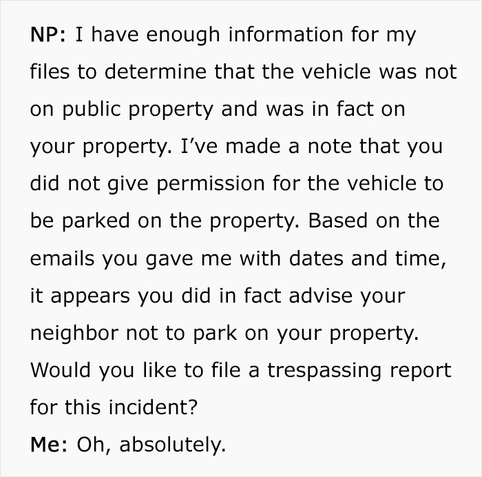 Entitled Neighbor Keeps Parking Car In This Woman’s Driveway, She Gets His Car Towed Entitled Neighbor Keeps Parking Car In This Woman’s Driveway, She Gets His Car Towed