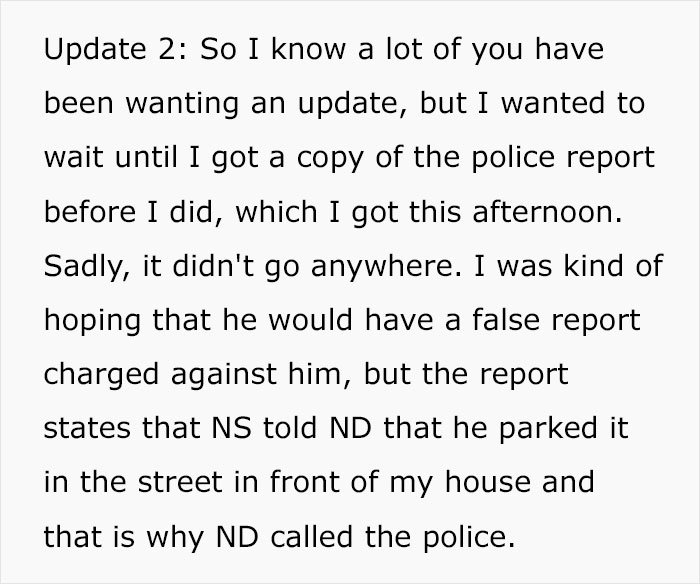 Entitled Neighbor Keeps Parking Car In This Woman’s Driveway, She Gets His Car Towed Entitled Neighbor Keeps Parking Car In This Woman’s Driveway, She Gets His Car Towed